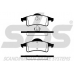 1501229323 S.b.s. Комплект тормозных колодок, дисковый тормоз