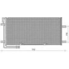 350203477000 MAGNETI MARELLI Конденсатор, кондиционер