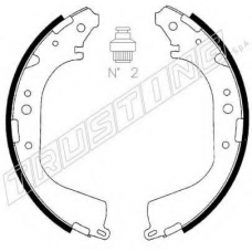 067.179 TRUSTING Комплект тормозных колодок