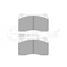 025 230 9216/W MEYLE Комплект тормозных колодок, дисковый тормоз