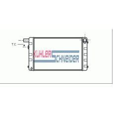 2000901 KUHLER SCHNEIDER Радиатор, охлаждение двигател