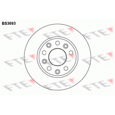 BS3693 FTE Тормозной диск