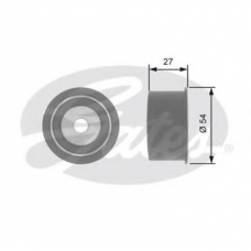 T42165 GATES Паразитный / ведущий ролик, зубчатый ремень