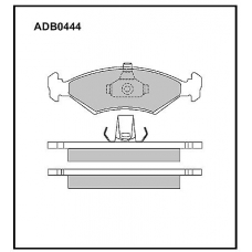 ADB0444 Allied Nippon Тормозные колодки