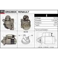 DRS3904 DELCO REMY Стартер