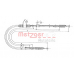 17.0572 METZGER Трос, стояночная тормозная система