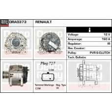 DRA0373 DELCO REMY Генератор