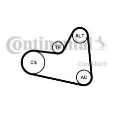 6PK976K2 CONTITECH Поликлиновой ременный комплект