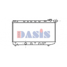 211260N AKS DASIS Радиатор, охлаждение двигателя