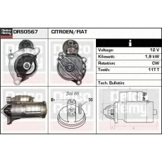 DRS0567 DELCO REMY Стартер