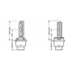 4050300357393 OSRAM 66040 uvs 35w p32d-2 10x1