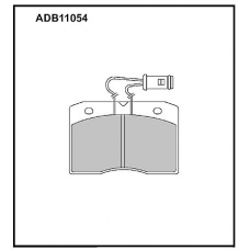 ADB11054 Allied Nippon Тормозные колодки