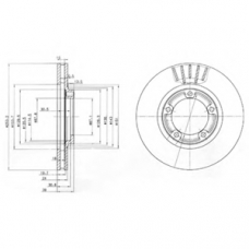 BG3590 DELPHI Тормозной диск
