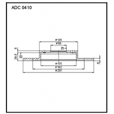 ADC 0410 Allied Nippon Гидравлические цилиндры