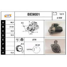 BE9001 SNRA Стартер