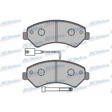 AC845581D AC Delco Комплект тормозных колодок, дисковый тормоз