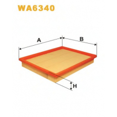 WA6340 WIX Воздушный фильтр
