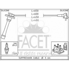 4.9408 FACET Комплект проводов зажигания
