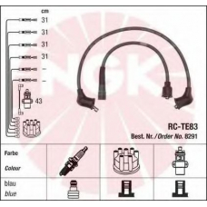 8291 NGK Комплект проводов зажигания