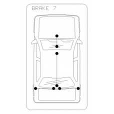 11.6026 COFLE Трос, стояночная тормозная система