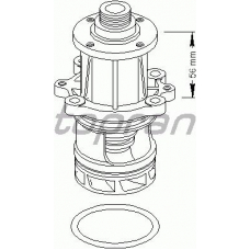 500 304 TOPRAN Водяной насос