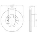 8DD 355 121-842 HELLA PAGID Тормозной диск