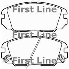 FBP3595 FIRST LINE Комплект тормозных колодок, дисковый тормоз