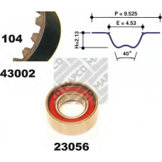 23002 MAPCO Комплект ремня грм