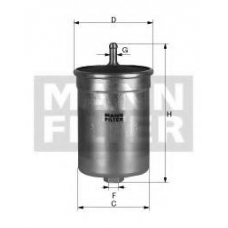 WK 818 MANN-FILTER Топливный фильтр