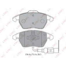 BD-1203 LYNX Тормозные колодки дисковые