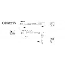 ODM215 JANMOR Комплект проводов зажигания