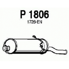 P1806 FENNO Глушитель выхлопных газов конечный