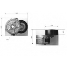 TKR 9227 TIMKEN Натяжной ролик, поликлиновой  ремень