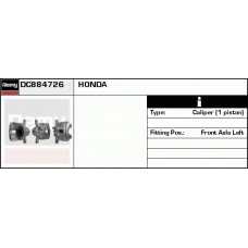 DC884726 DELCO REMY Тормозной суппорт