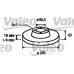 186190 VALEO Тормозной диск