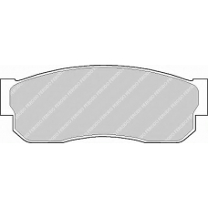 FDB293 FERODO Комплект тормозных колодок, дисковый тормоз