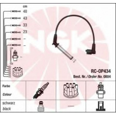 0804 NGK Комплект проводов зажигания