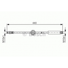 1 987 481 484 BOSCH Тормозной шланг