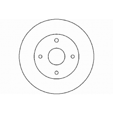 MDC1860 MINTEX Тормозной диск