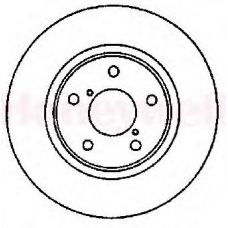 561505B BENDIX Тормозной диск