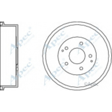 DRM9716 APEC Тормозной барабан