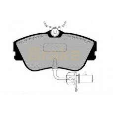 PA1455 BRAKE ENGINEERING Комплект тормозных колодок, дисковый тормоз