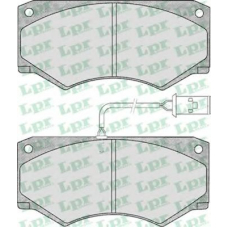 05P499 LPR Комплект тормозных колодок, дисковый тормоз