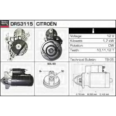 DRS3115 DELCO REMY Стартер