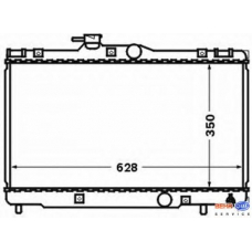 8MK 376 773-561 HELLA Радиатор, охлаждение двигателя