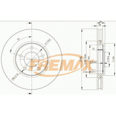 BD-3918 FREMAX Тормозной диск