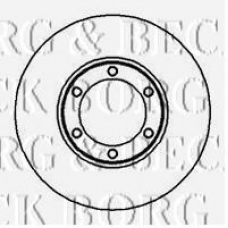 BBD4932 BORG & BECK Тормозной диск