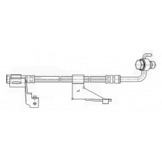 FHY2176 FERODO Тормозной шланг