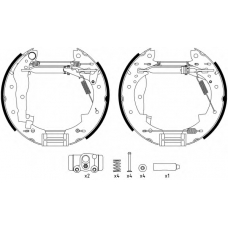 R1325 PAGID Комплект тормозных колодок