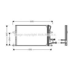 FDA5227 Prasco Конденсатор, кондиционер